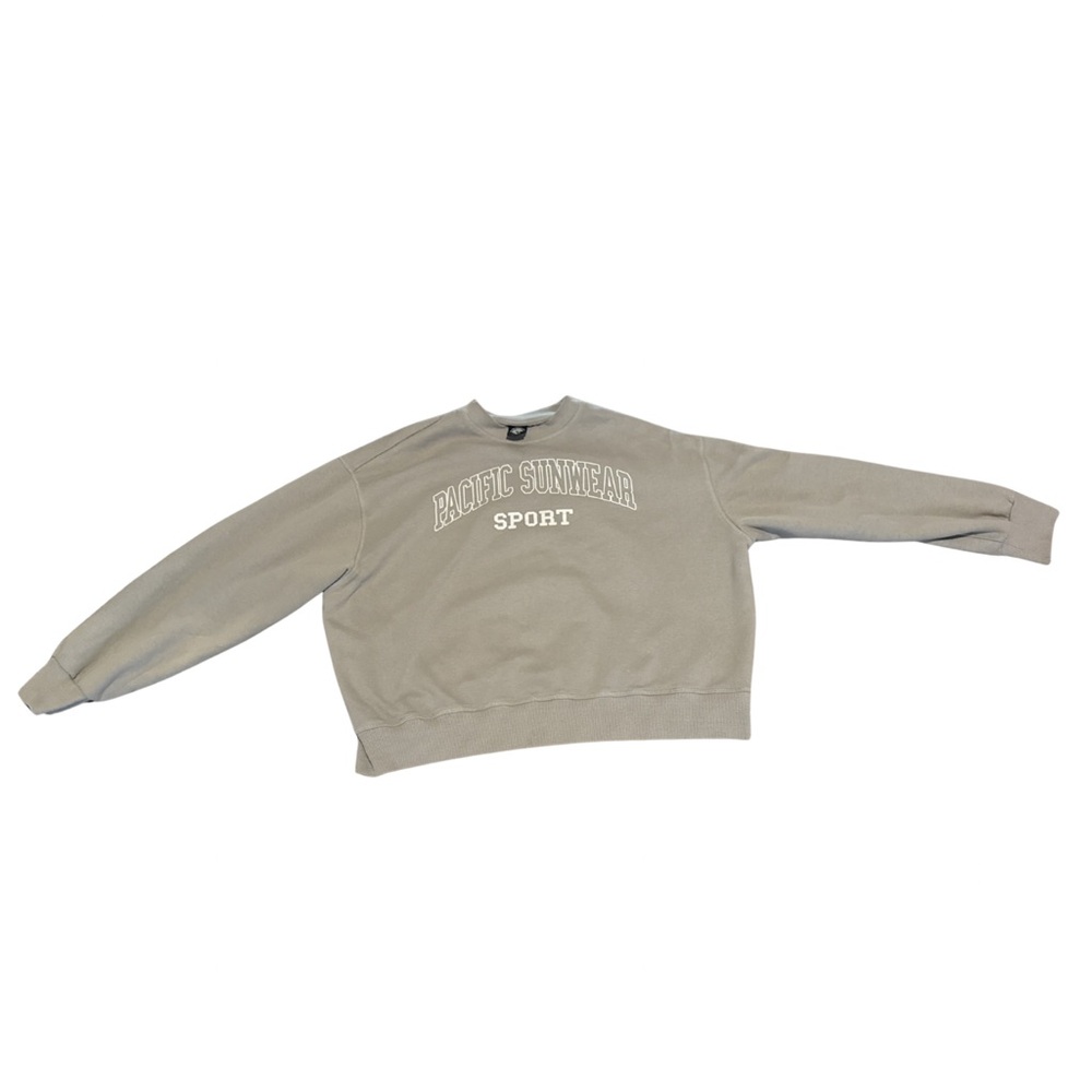 Pacific Sunwear Sport Men's Crewneck in Light Gray